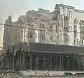 Drujba Hotel, which was targeted by the second missile.