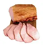 Polędwica – steamed, boned and smoked high quality pork meat