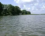 Śniardwy Lake at the Pisz Forest near Ruciane-Nida