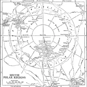 Image 71911 South Polar Regions exploration map (from Southern Ocean)