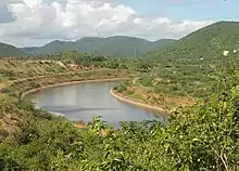 Polavaram project Canal view near Talupulamma Lova