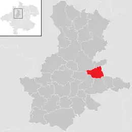 Location in the district