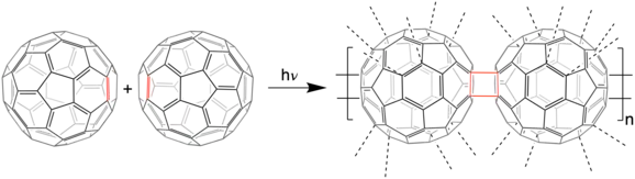 C60 Buckminsterfullerene polymeric bond