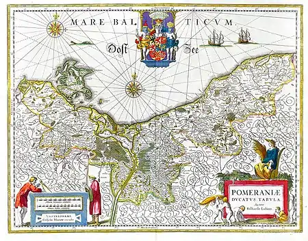 Pomerania under the rule of the last Griffins