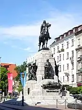 Grunwald Monument, Kraków