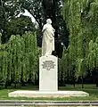 Monument of Adam Mickiewicz in Włókniarzy Park