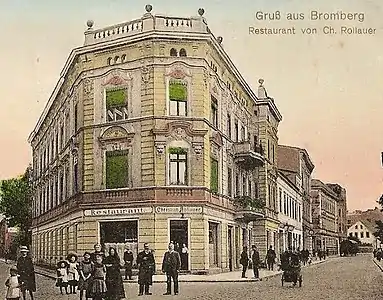 The house on a postcard in 1910