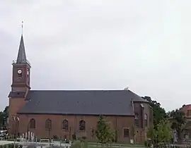 The church at Pont-à-Marcq