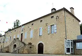 Town hall and rural home