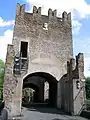 Medieval bridge tower