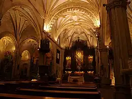 High altar and side aisles