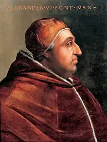 Pope Alexander VI's Inter caetera Papal Bull established the rationale for the Discovery Doctrine.