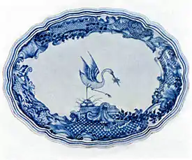 Plate for the Swedish Grill family, China, 18th century.