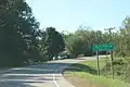 Sign for Port Andrew on WIS60