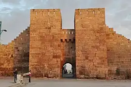 The so-called gate of Solomon, main gate of the Byzantine Theveste in modern-day Algeria