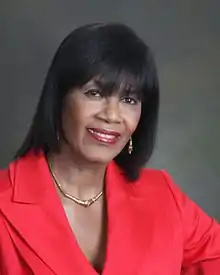 Portia Simpson-Miller, Prime Minister from 2006 to 2007 (her first term) and from 2012 to 2016