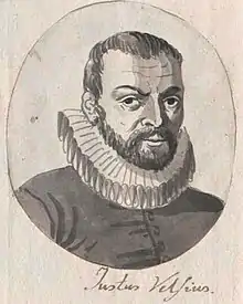 Justus Velsius c. 1565