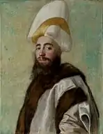 Portrait of a Grand Vizir by Jean-Étienne Liotard