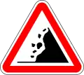 Falling rocks