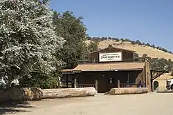 The Post Office in Yokuts Valley in 2018, before the community's name change