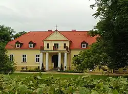 Parish church in Powiercie manor