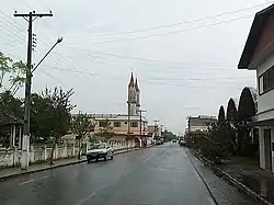 Irineu Bornhausen Street in downtown Praia Grande.