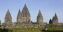 Image 93Prambanan in Java was built during the Sanjaya dynasty of Mataram Kingdom; it is one of the largest Hindu temple complexes in Southeast Asia. (from History of Indonesia)