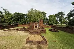 Prasat Ban Thanon Hak, an ancient Hindu temple in the district