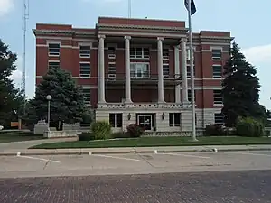 Pratt County Courthouse in Pratt (2009)