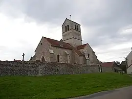 The church in Saussey