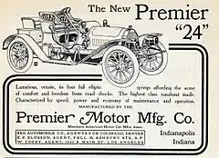 1907 Premier Model 24 advertisement