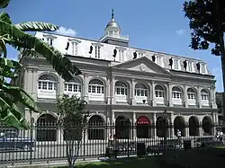 The Presbytère, seen from Jackson Square.