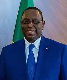  SenegalMacky Sall, President, 2018 chairperson of the New Partnership for Africa's Development