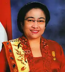 Megawati in 2001