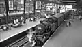 Old platforms 8, 7 and 6 from the footbridge in 1966