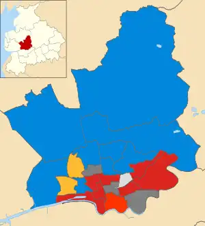 2007 results map