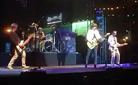 The Pretenders performing in Dubai, 2007