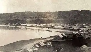 The city of Puerto Montt in 1862.