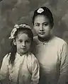 Princess Ma Lat and her daughter