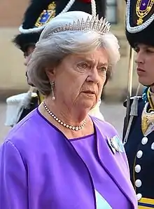 Princess Margaretha at Princess Madeleine's wedding, 2013