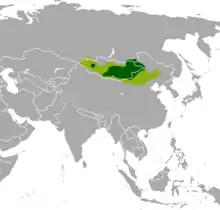 Map of range