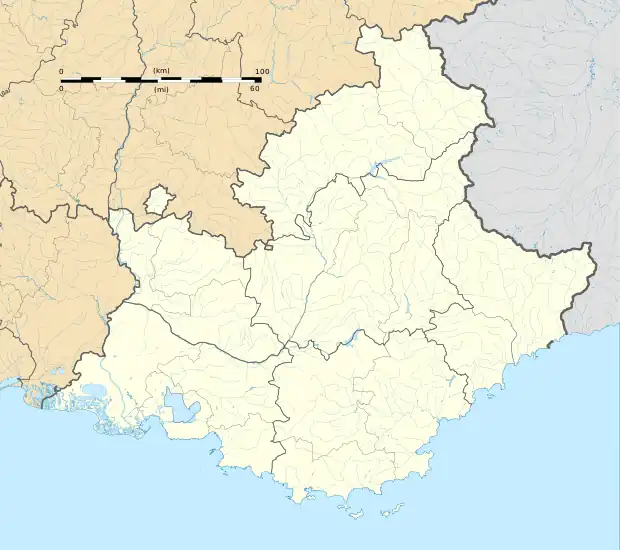 La Mure-Argens is located in Provence-Alpes-Côte d'Azur