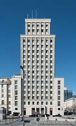 Prudential House in Warsaw (by Marcin Weinfeld and Stefan Bryła, 1931–33)