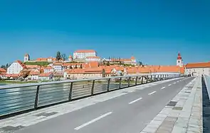 Footbridge in Ptuj, Slovenia (1997)