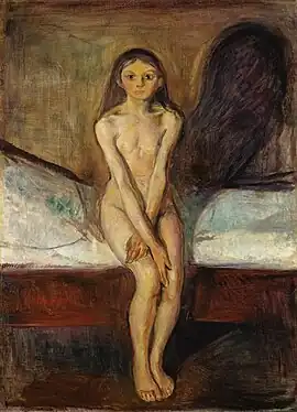 Puberty, Edvard Munch