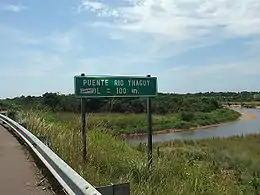 A bridge over the Yhaguy river