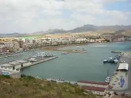 Mazarrón port and beach