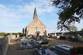 The church in Puiseux