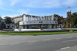 The fountain after the rehabilitation in 2012