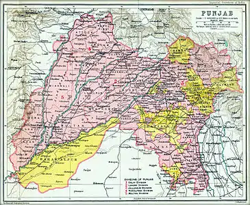 Kapurthala State in Punjab Province, 1909.